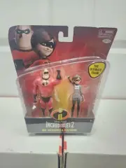 Incredibles 2 Elasti girl & Mr. Incredible 4" Action Figure 2pk Exclusive - NEW