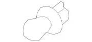 Genuine Audi Bulb & Socket N-107-374-01 (for: Audi)