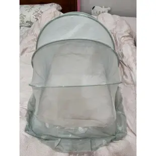 二手嬰幼兒用品-嬰兒防蚊透氣雙面開防蚊罩