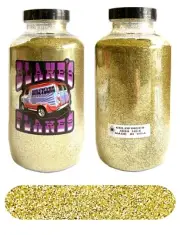 1lb Blakes Metal Flake Goldfinger Gold .008