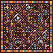 BUNAKEN - 113" x 113" - Quilt-Addicts Pre-cut Patchwork Quilt Kit