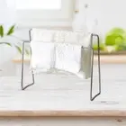 Countertop Dishcloth Drying Rack Standing Dishcloth Towel Holder for Kitchen