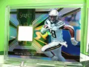 2018 Select Melvin Gordon Silver Jersey Prizm #d 096/125 Chargers