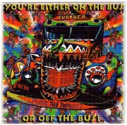 Further Kesey Either on the Bus Blotter Art Perforated Paper Psychedelic 7.5"