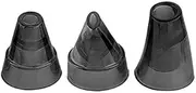 Spa Sciences MIO Pore Extraction Tips - Set of 3 - Small, Medium, Large Ovals - Compatible with MIO Microdermabrasion Suction Tool - For Skin Resurfacing - All Skin Types