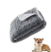 Pet Plush Blanket - Pet Blanket Waterproof Dog Blanket Large Thickened Pet Blanket | Warm Pet Bed Car Sofa Furniture Protector for Cats with Soft Stain Resistant Top