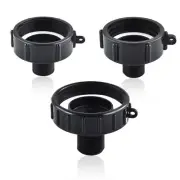 3 Size IBC Tote Adapter 275-330 Gallon IBC Tote Tank Fittings 2.44" Fine、2“Fi...