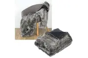 IDC Homewares Luxury Wolf Faux Fur Throw 125 x 150cm