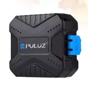 Multipurpose Waterproof Memory Storage Box Shockproof Holder Storage Case (Blue)