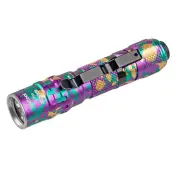 Weltool T1 Pro V2 550lm AA/14500 EDC Compact Flashlight with Battery Focus and Long Range Waterproof Mini LED Torch Camp
