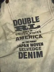 Rare Vintage 2008 Ralph Lauren RRL Double RL Bootcut Jean Pant Distressed 35 36