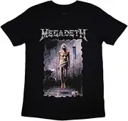[Rock Off officially licensed products] Megadeth Countdown To Extinction Tracks T Shirt
