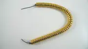 50 Gold Tone SPACER BEADS 1/8" Thick Flat