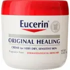 5 Pack Eucerin Original Healing Creme Jar, Unscented, 16 oz