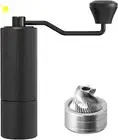 TOCHANGE Manual Coffee Grinder, Hand Crank Coffee Grinder with CNC Stainless Ste