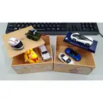 角落生物SUMIKKO GURASHI桌上2層收納收藏方盒+玩具車模型