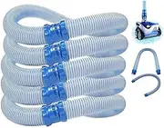 5pcs Pool Cleaner Twist Lock Hose 1 Meter for Baracuda Zodiac X7 T3 T5 MX6 MX8 Suction Mechanical Pool Cleaner Robot Replacement Parts 40 Inch R0527700