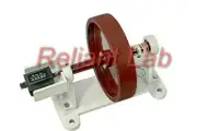 Laboratory Apparatus Flywheel Physics, Mechanical Counter, Educational Lab Kids