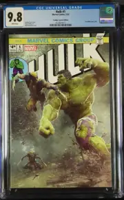 Hulk #1 Bjorn Barends Trade Variant CGC 9.8