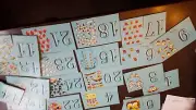 Playskool Match Ups Preschool Puzzle Numbers 1-24 Learn to Count 1978