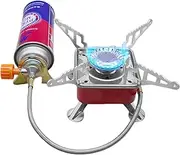 Small Camp Stove - Small Stove Burner Camping Stove | Cooking Stove Camp Stove, Folding Camping Cookware, Camping Burner for Backpacking, Hiking, Fishing, BBQ