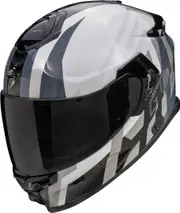Scorpion EXO-GT SP Air Touradven Helmet, white-silver, Size 2XL for Men White Silver