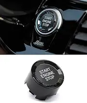 Crystal Style Engine Start Stop Switch Ignition Button Compatible with BMW F Or G Chassis Code F30 F10 F20 F22 F32 F15 F48 G30 G02
