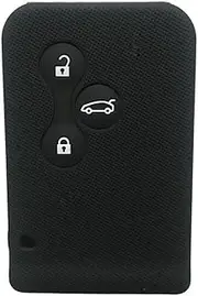Silicone Car Key Card Case Cover Protector for Renault Clio Logan Megane 2 3 Koleos Trafic Captur Grand Scenic 3 Accessories