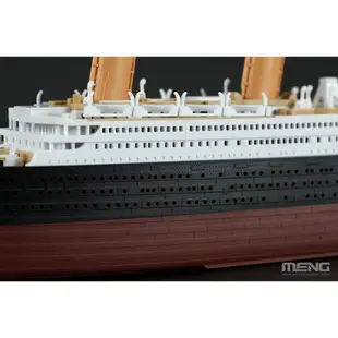 MENG 1/700 鐵達尼號 郵輪 免膠預分色 組裝模型 東海模型