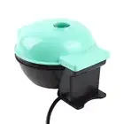 (Blue European Standard)Portable Mini Home Waffle Maker Breakfast Machine Ele