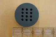 CLAY EXTRUDER DIE (SPAGHETTI DESIGN) -- FITS SHIMPO & SCOTT CREEK BRANDS