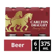 Carlton Draught Can 375mL | 6 Pack