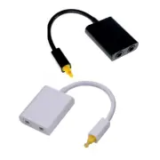 Optical Splitter Adapter Optical Adapter 2 Way Splitter SPDIF 2 In 1 Out