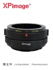XPimage Locking Adapter for Kinoptik Cameflex Mount Lens to Nikon Z mount Z5 Z6