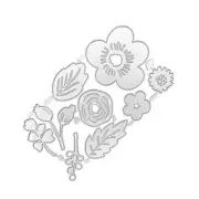 Steel Embossing Template Leaf Cutting Die Scrapbooking Die Cut Craft Cutting Die