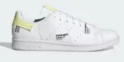 Adidas Stan Smith Men’s Size 7 Casual Retro Shoe White Yellow Athletic Sneaker