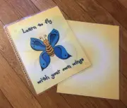 *Fly with Your Own Wings* Front/Back Cover Set 4 use w/ Erin Condren Planner