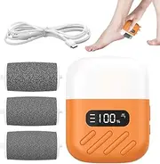Electric Foot File | Electric Machine Foot Repair Pedicure Polisher | Hard Skin Removal Portable Effective Hard Skin Removal Device for Home Travel