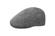 KANGOL Seamless Wool 507 Cap K0875FA Warm Winter Ivy Hat - Dark Flannel - M