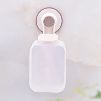 Wall-mounted Soap Dispenser Shower Shampoo Suction Cup Liquid Pump Foaming