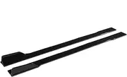 78.7'' 2m Car Side Skirt Extensions Spoiler Rocker Lip Compatible for BMW F32 F33 F36 F30 F80 M3 F82 G30 G31 E39 E46 E90 E92 X5 X6 Body Kit(Blak)