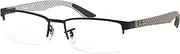 [Ray-Ban] RX8412 Eyeglasses Bundle: RX 8412 2503 Matte Black and Universal Anti-slip Silicone Leash, Matte Black