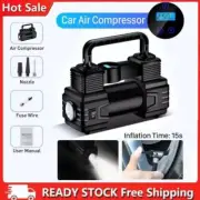 2025 Heavy Duty Portable Air Compressor Car Tire Inflator Electric Pump Auto 12V