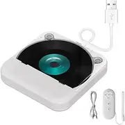 Dytabepl Universal External Car CD Player - Portable CD Player with Aux Cable Plugs into Car USB Port Lossless Connection
