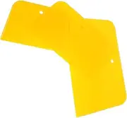 Anneome 3pcs Scraper The Cars Body Filler Spreader for Auto Car Maintenance Tool Body Filler Spreader for Car Auto Body Filler Spreaders Automotive Body Fillers Auto Spreader Pon Yellow