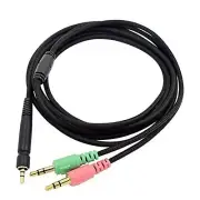 For Sennheiser G4ME ONE/ZERO/PC 373D/PC37X GSP350/500/600 Headset Audio Cable