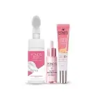 Ponds Sweetheart Glow Combo-Foaming Brush Facewash 150ml+Serum 28ml+BB Cream 30g