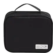 [Generic] Make Up Bag for Travel, Cosmetic Bag with Handle - Make Up Toilcyetry Bag Portable with Handle | Large Capacity Travel Accessory for Women and Men, black, Siehe Beschreibung, See description