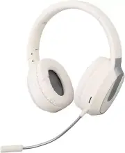 Wireless Gaming Headset with Detachable Microphone, RGB Light Noise Canceling Bl
