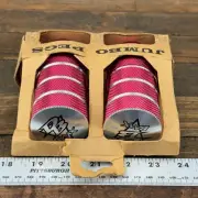 Diamond Back BMX Jumbo Pegs NOS Old School BMX Freestyle Red Alloy 41-11-351
